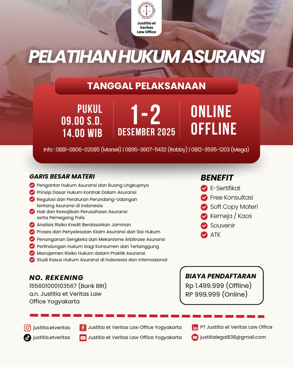 PELATIHAN HUKUM ASURANSI
