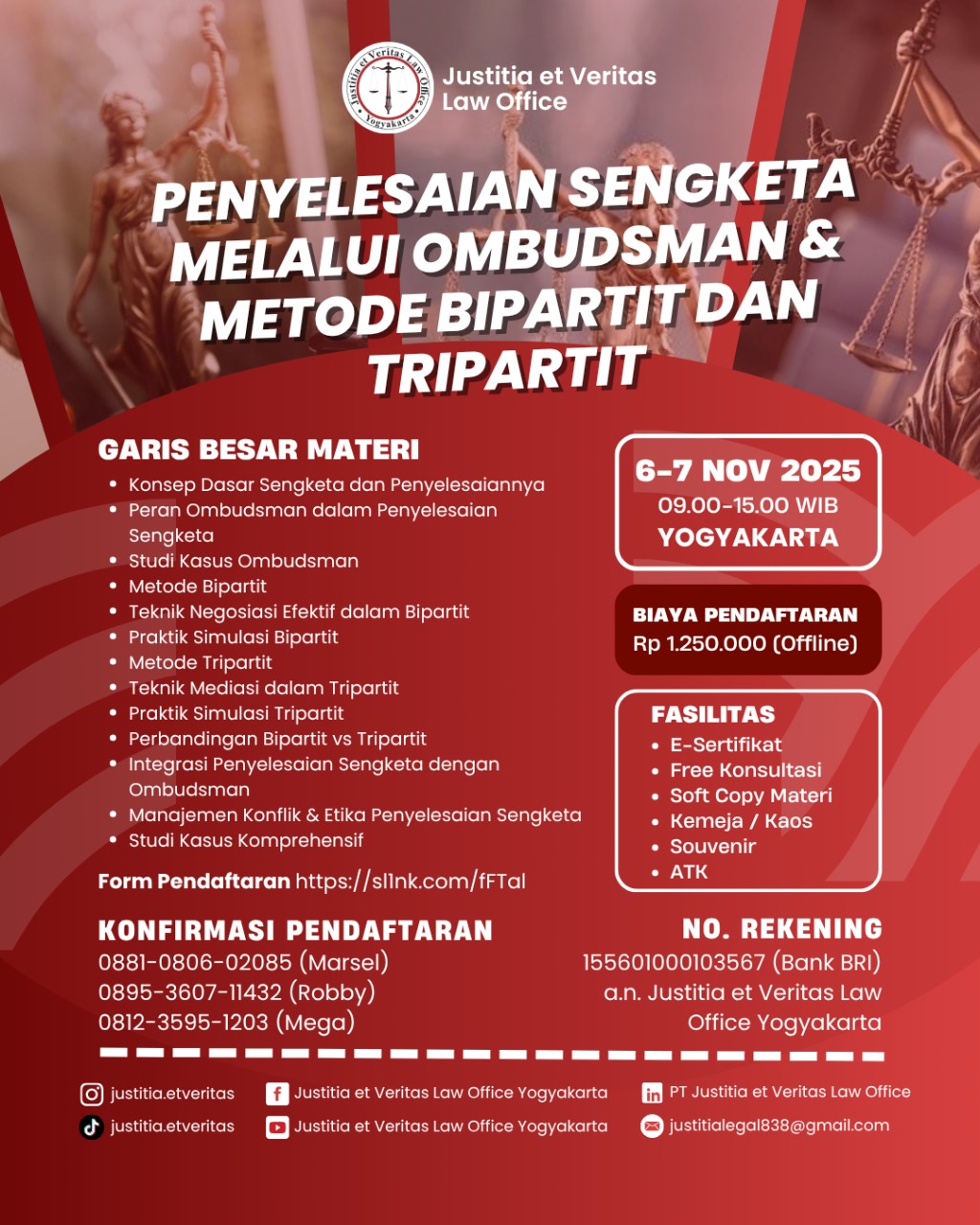 PENYELESAIAN SENGKETA MELAUI OMBUDSMAN & METODE BIPARTIT DAN TRIPARTIT