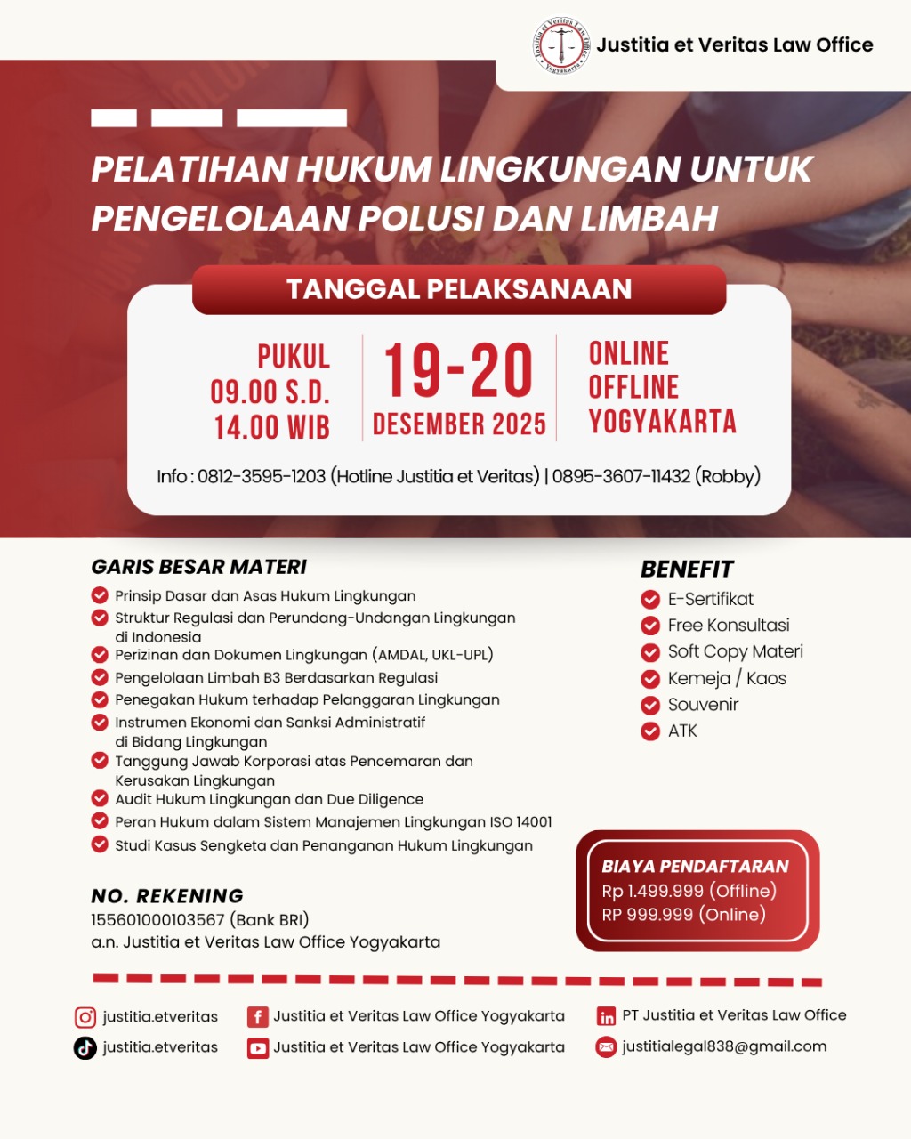 Pelatihan Hukum Lingkungan untuk Pengelolaan Polusi dan Limbah 2025