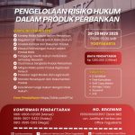 PELATIHAN PENGELOLAAN RISIKO HUKUM DALAM PRODUK PERBANKAN