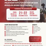 PELATIHAN KEPATUHAN HUKUM DAN REGULASI BISNIS PROFESIONAL 2025